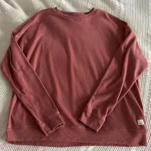 Vuori Sunrise Crew Rosewood size Small